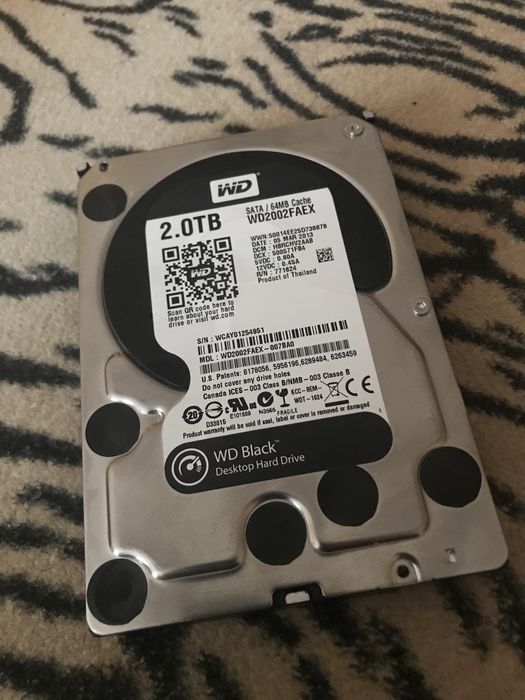 Жорсткий диск WD Black 2 TB