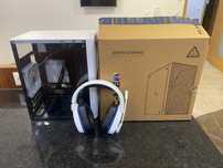 Torre pc gaming m-atx + headset sem fio
