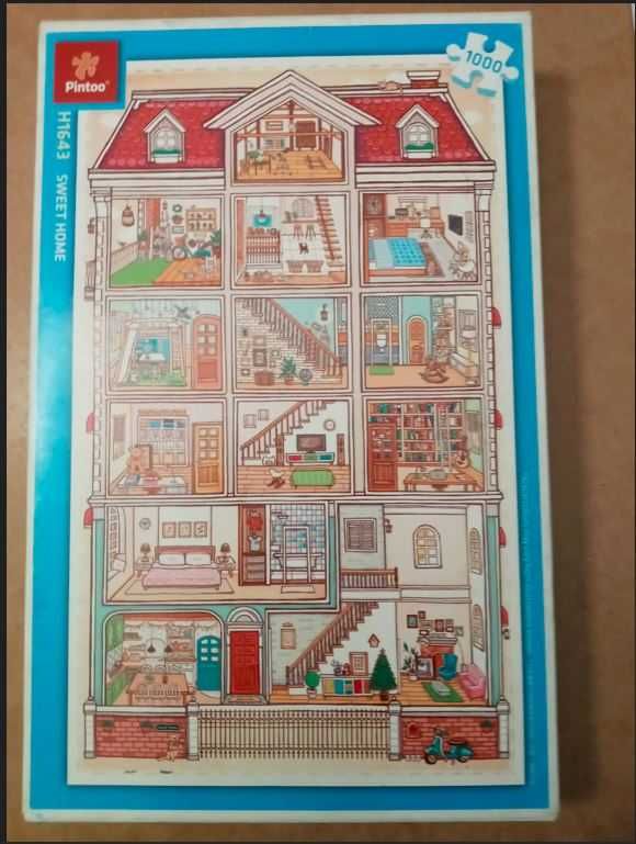 Puzzle Pintoo 1000 "Sweet Home", plastikowe