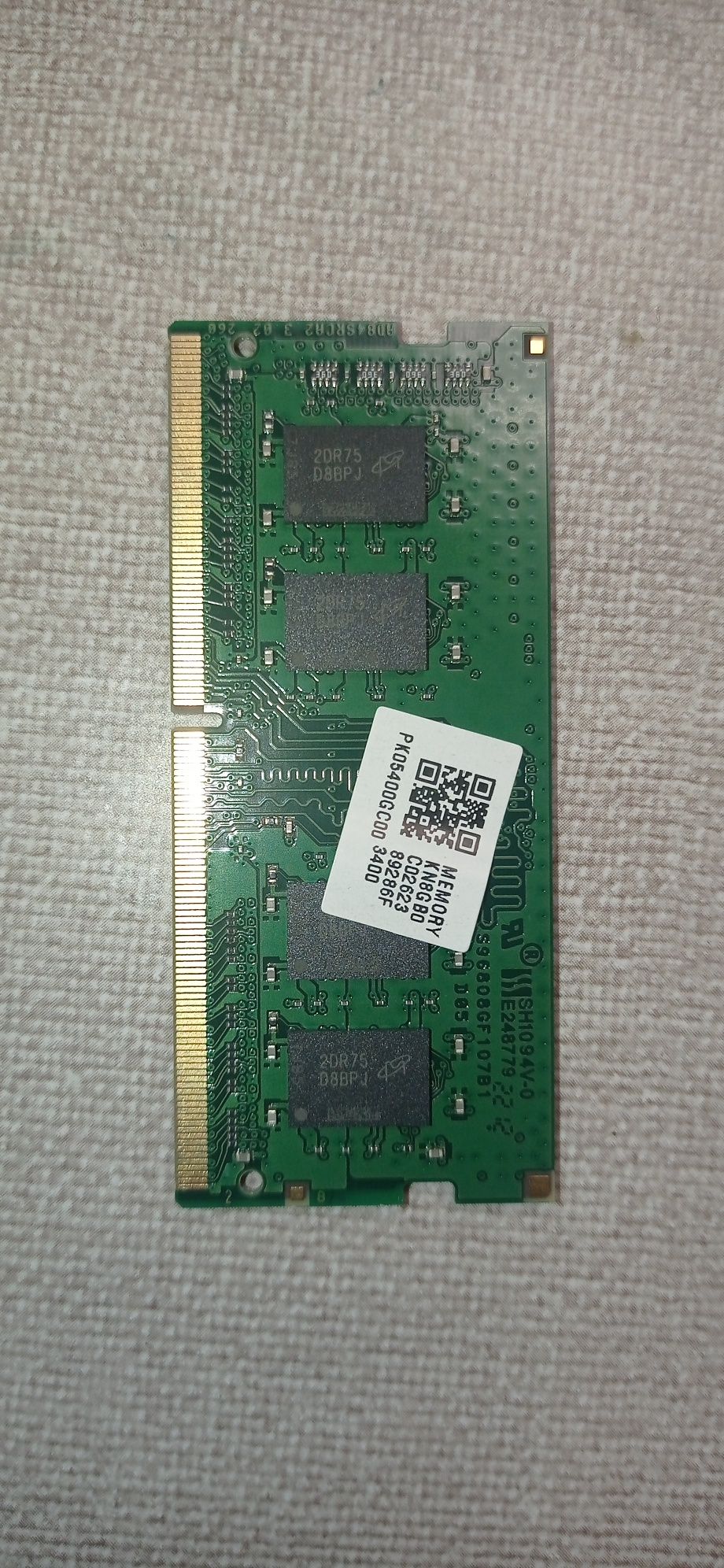 Оперативна пам'ять SO-DIMM DDR4 8gb