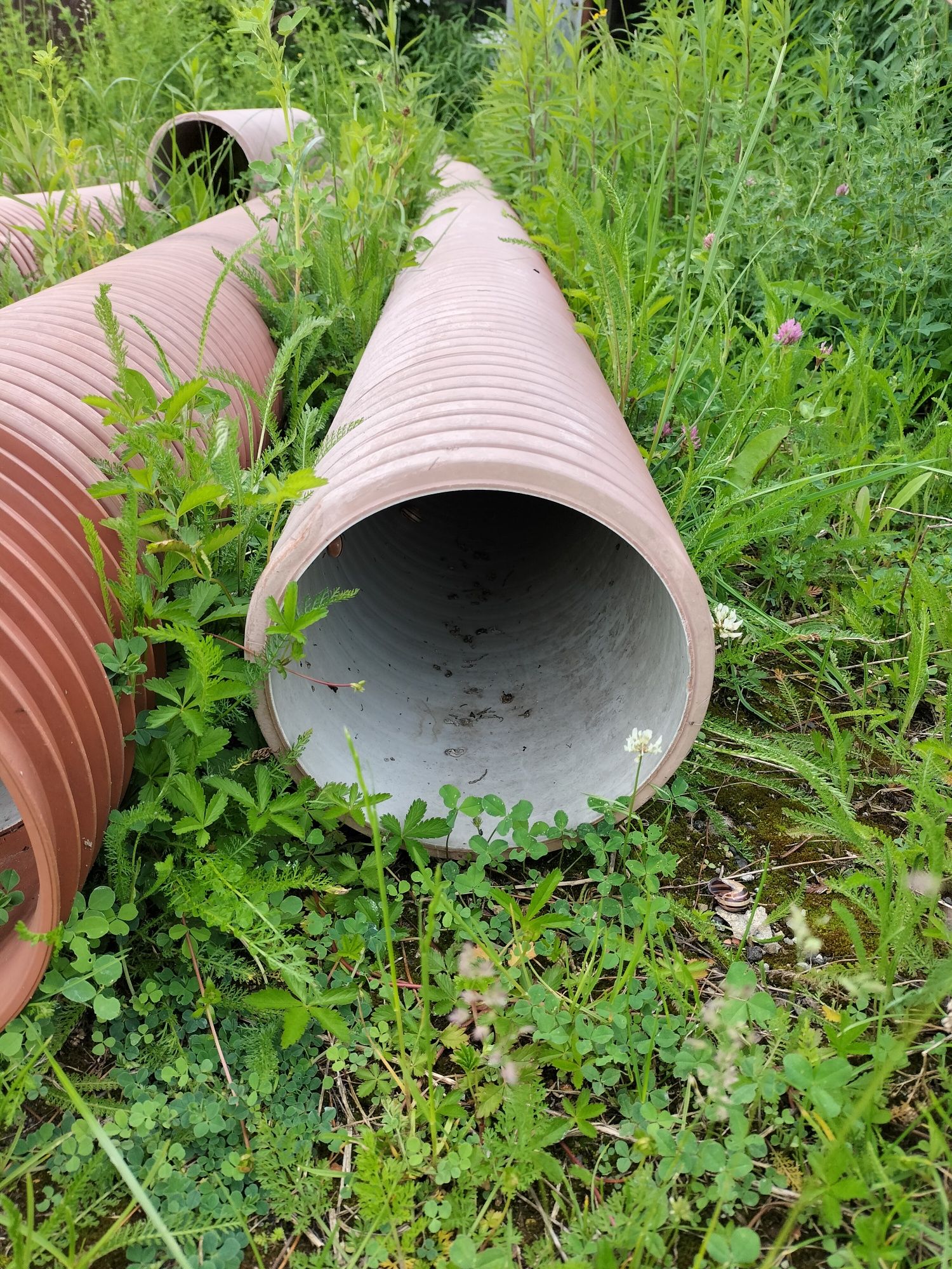 Rura przepust karbowana fi 250mm dwuwarstowa