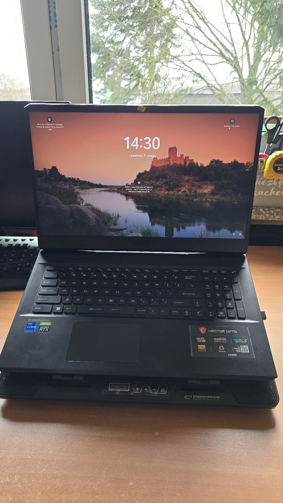 Laptop MSI VECTOR GP76 | Polska dystrybucja | Gwarancja | 12UGS462PL
