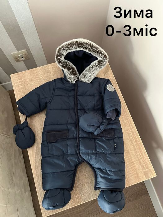 Зимовий комбвнезон на 0-3міс