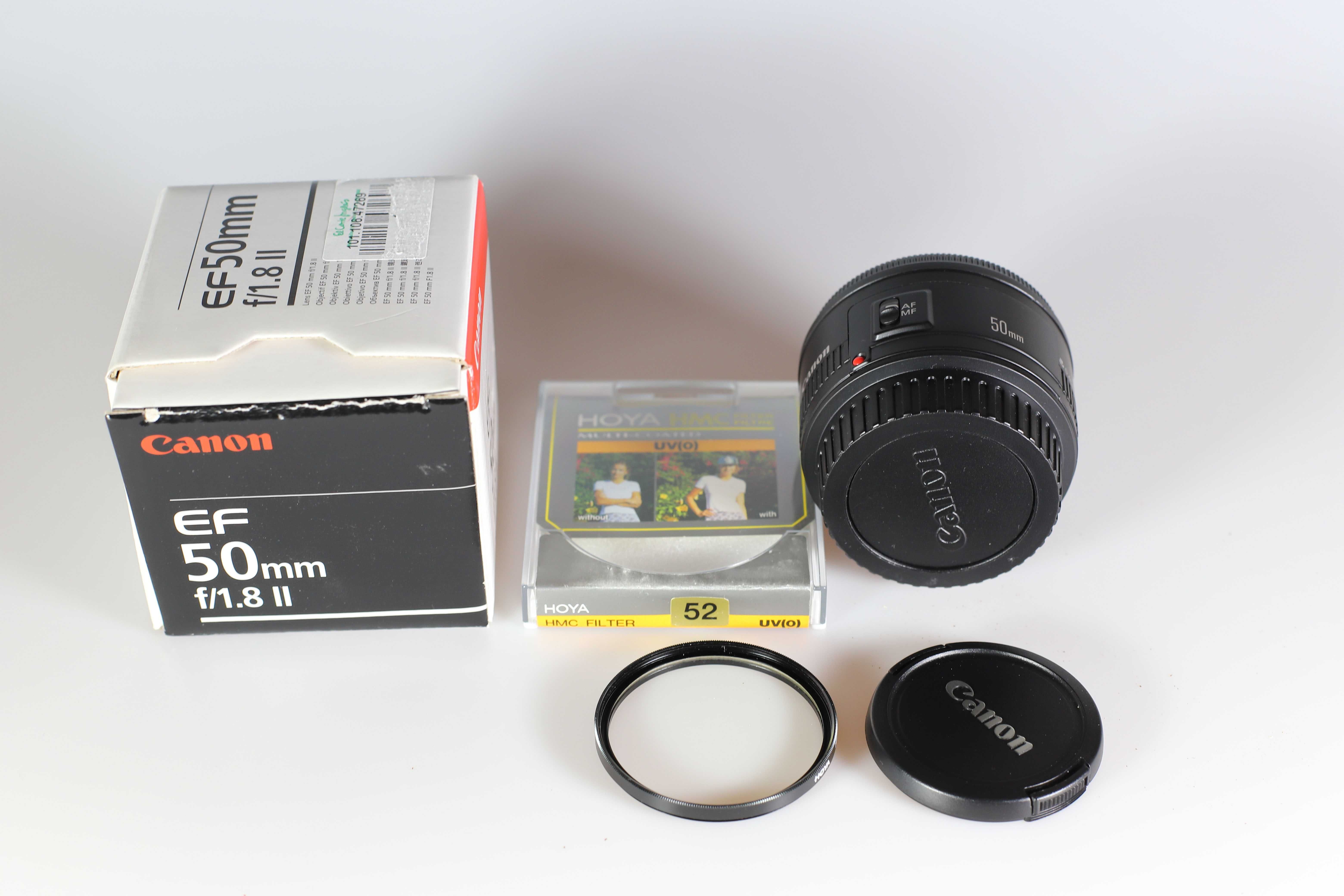 Objetiva Canon EF 1.8 50 mm