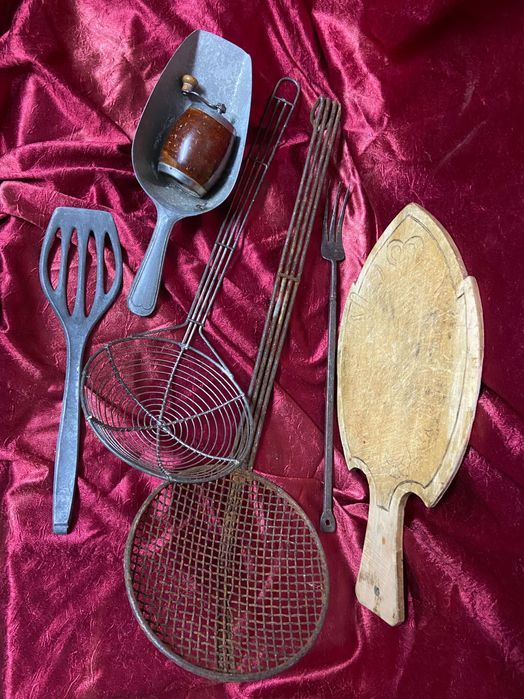 Utensílios de cozinha antigos vintage 1