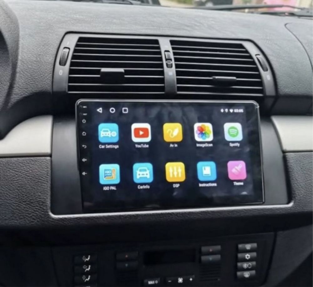 Штатна Android магнітола BMW X5 Е53 е53 Е39 е46