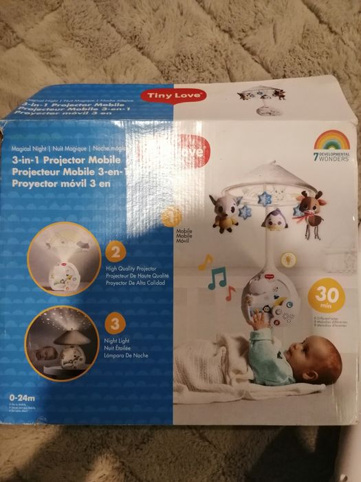 Karuzela z projektorem 3w1 Tiny love