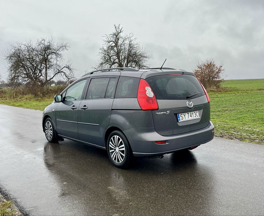 Mazda 5 2.0d 7 osobowa stan bardzo dobry transport