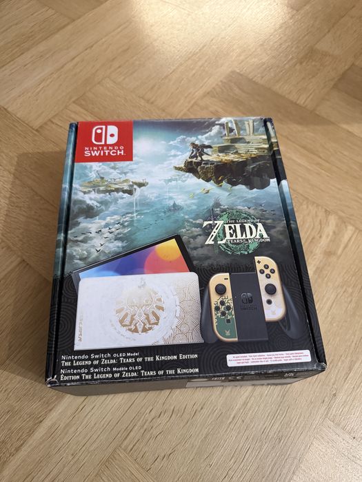 Switch OLED The Legend of Zelda: Tears of the Kingdome Edition + karta