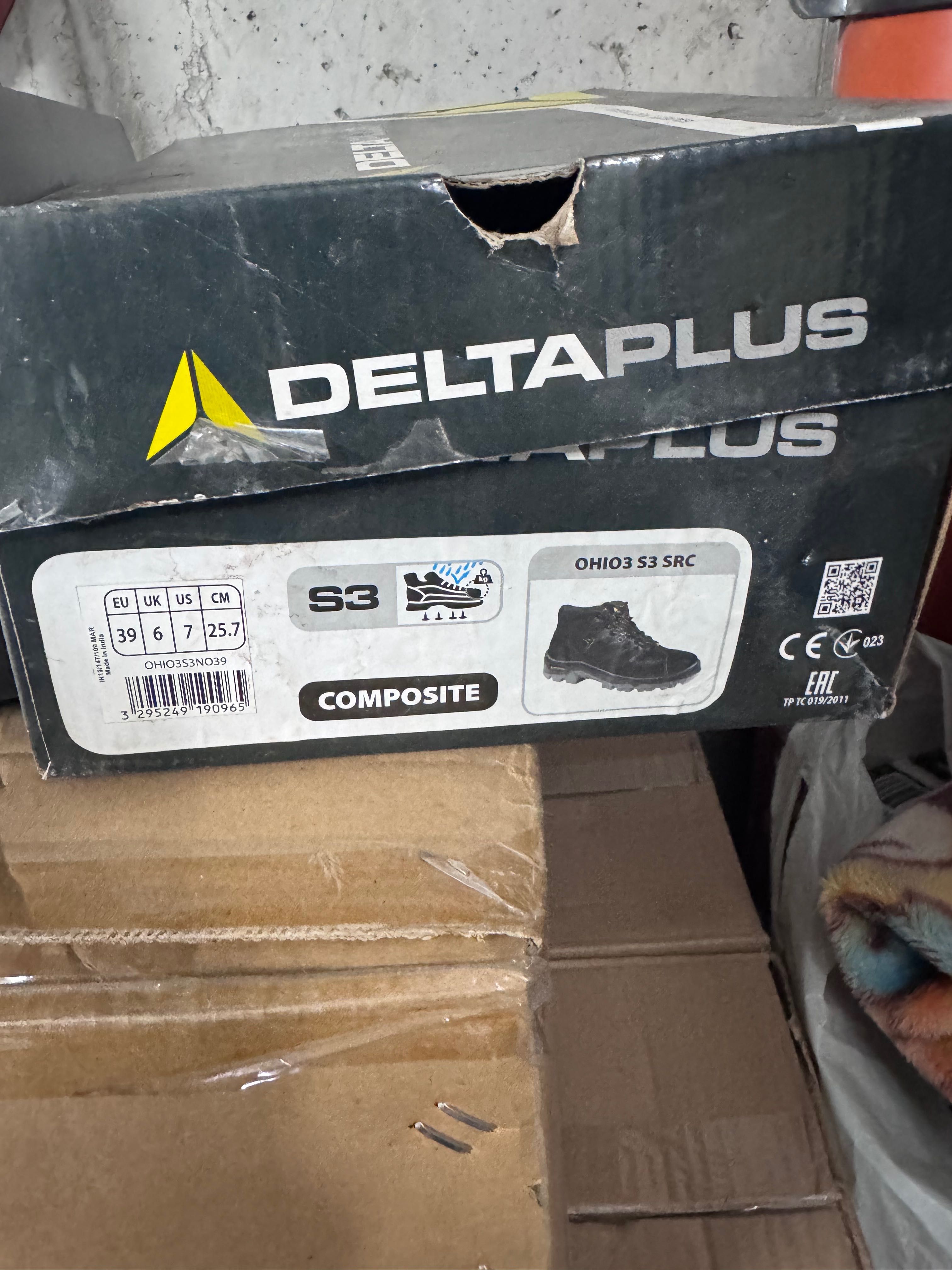 Trzewiki buty ochronne S3 DELTAPLUS S3  SRC