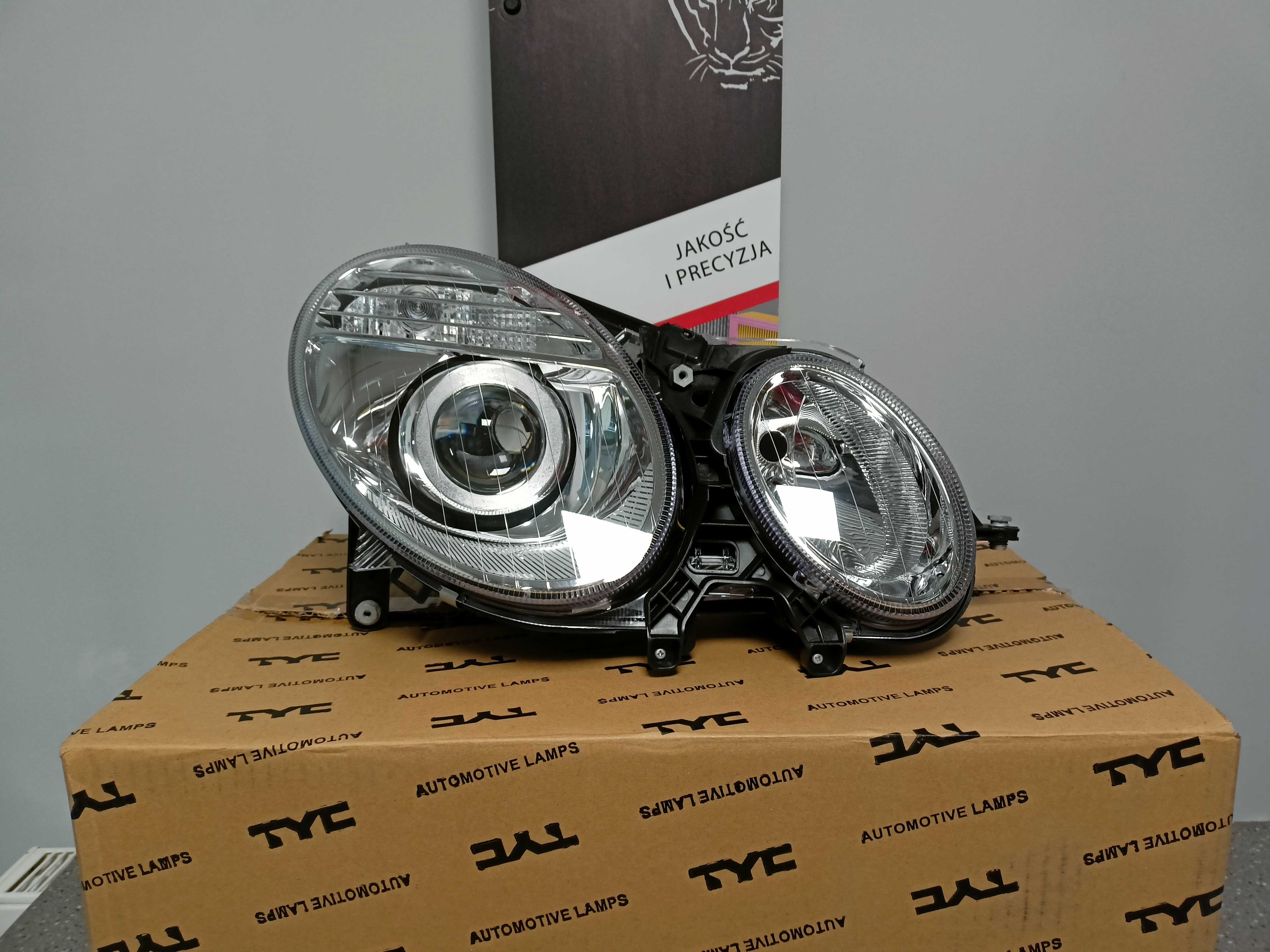 Mercedes E-Klasa W211 06- 09 Lampa/Reflektor przód prawy.>PROMOCJA !!!