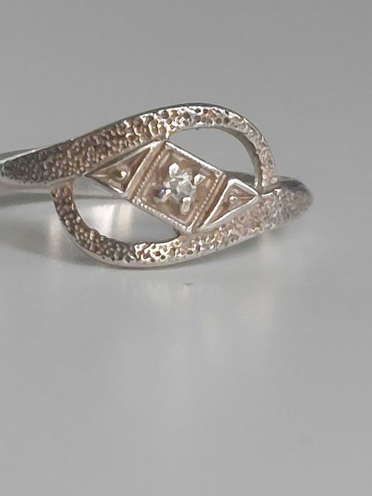 Sprzedam, stary,srebrny pierścionek wykonany przez Spółdzielnię Warmet