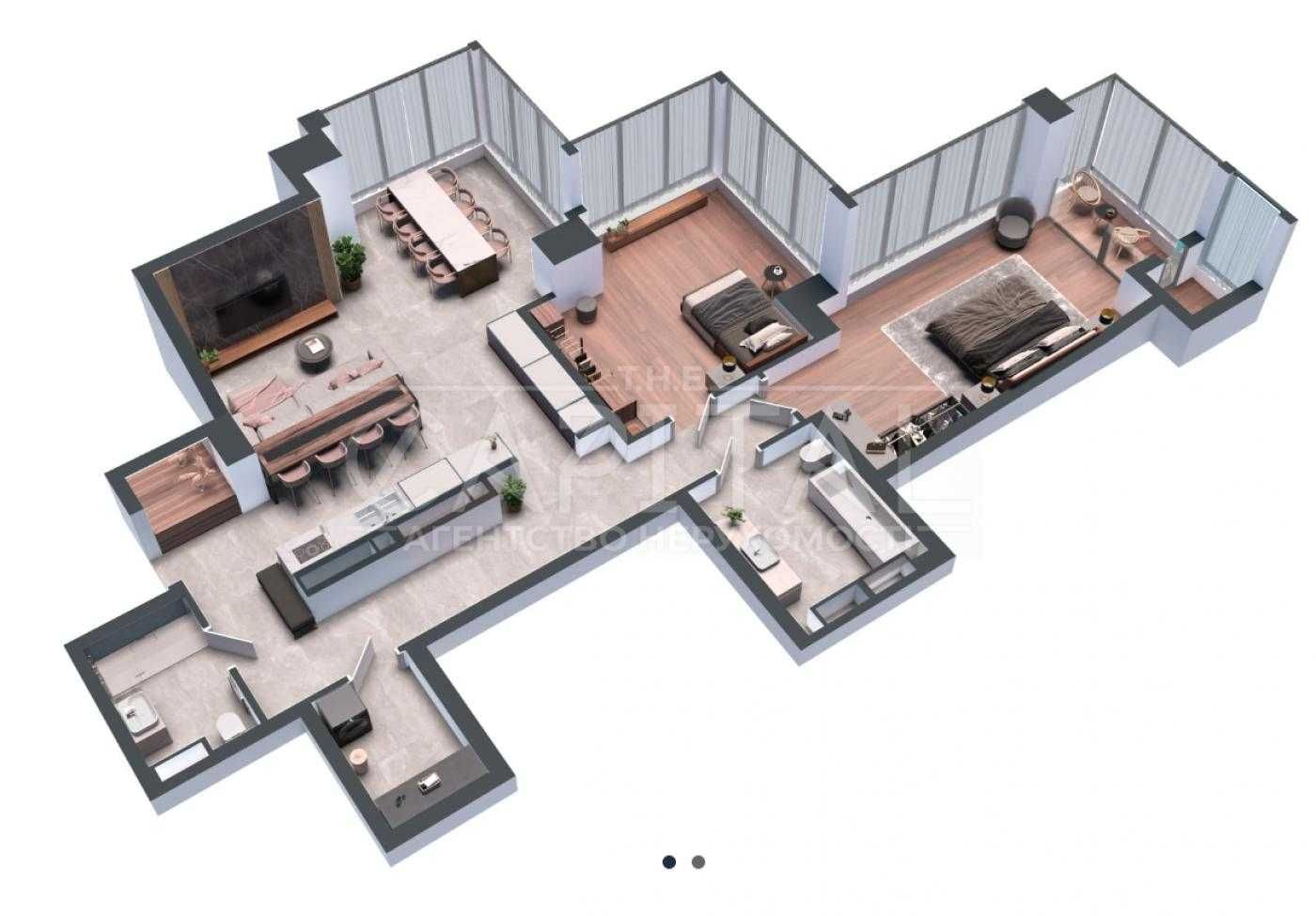 ВИДОВА! ЖК "А136 Highlight Tower" Продаж / Квартир/ Бізнес-клас /118м2