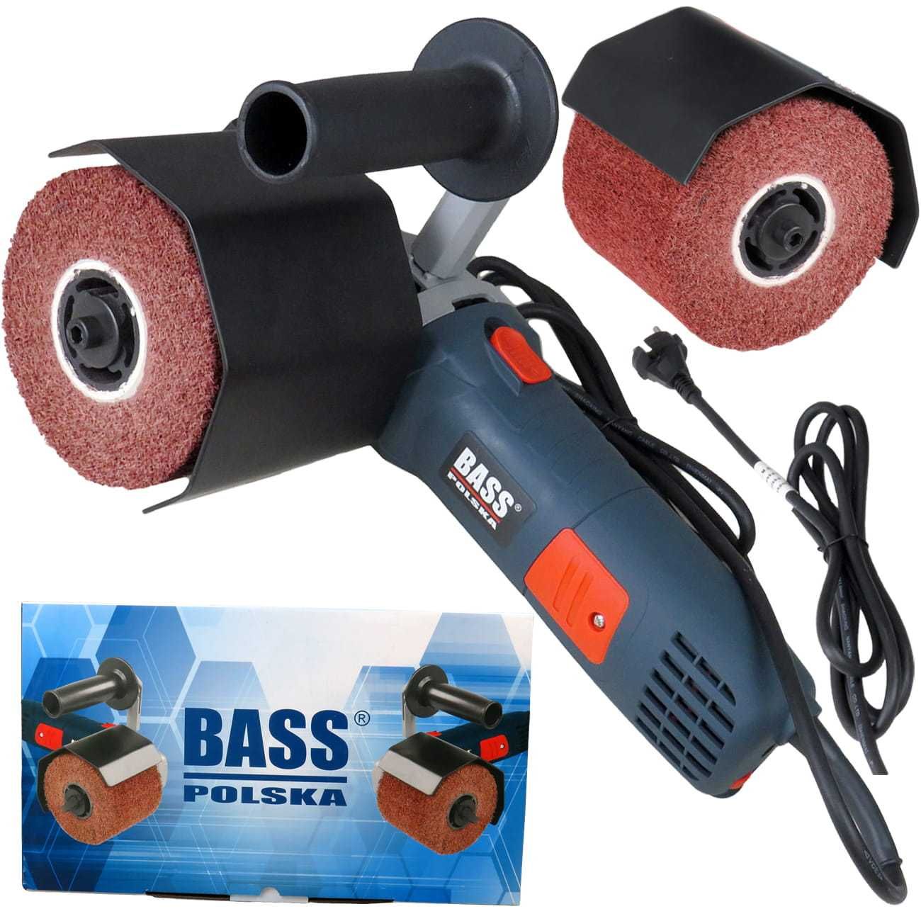BASS POLSKA Szlifierka Satyniarka 1450 W, Polerka Walcowa BP5451
