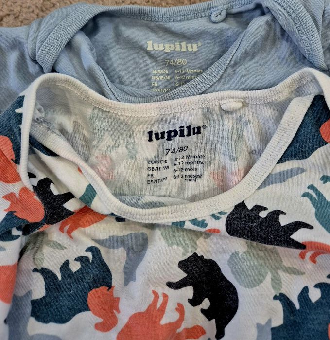 Body z długim rękawem, rozm 74 80