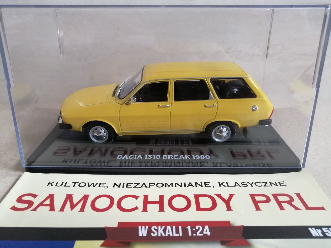 Kultowe samochody prl Dacia 1310 kombi. 1:24.