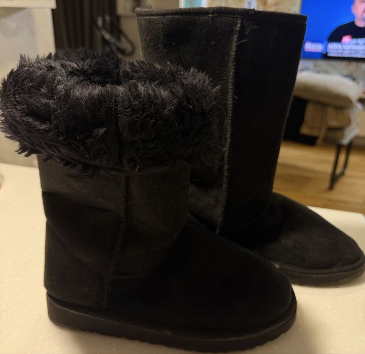 Сапожки під уггі високі