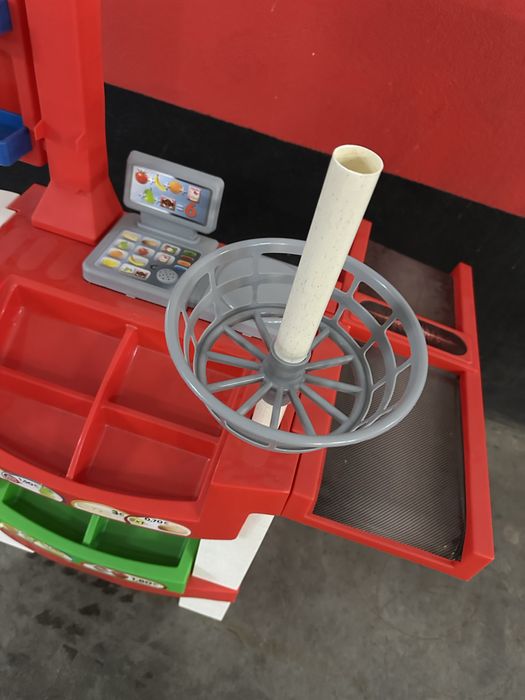 Cozinha e carro compras para brincar