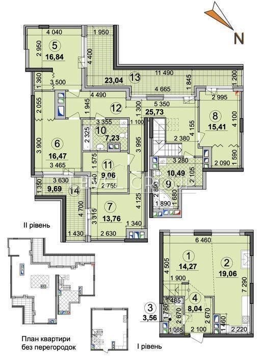 Продаж 5-кімнатного пентхауса ЖК Seven Осокорки