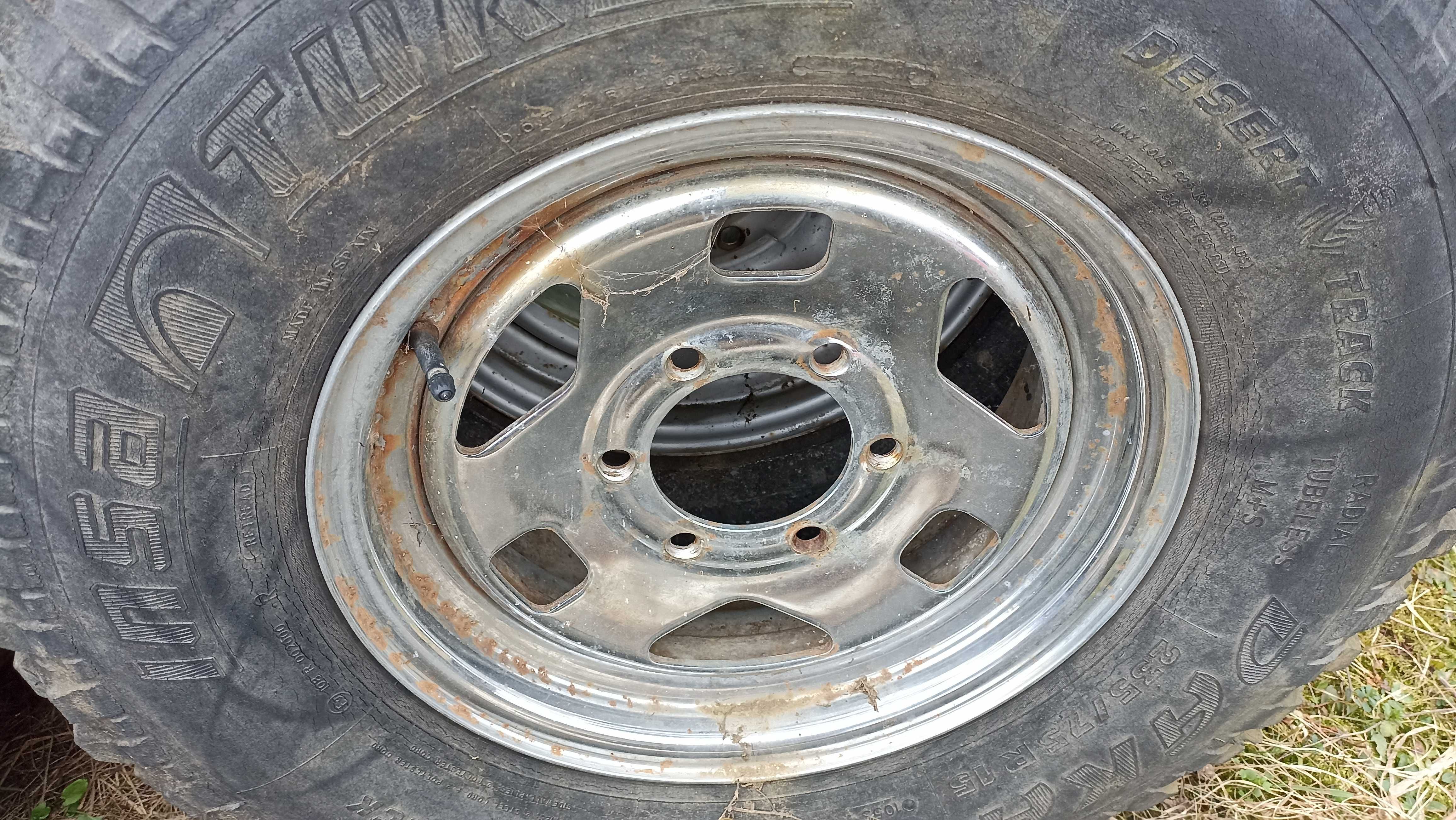 Felgi stalowe chromowane Chrom OPEL Frontera A B Isuzu Trooper 15x6jj