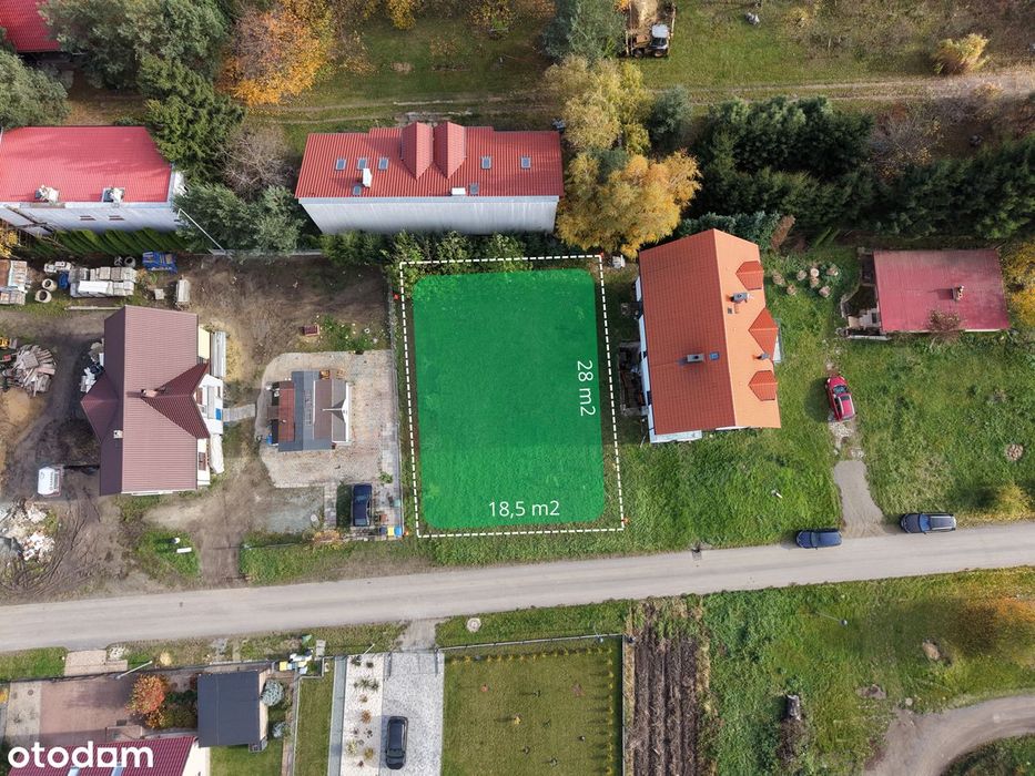 Działka z mediami, blisko Wrocławia, Nowiny