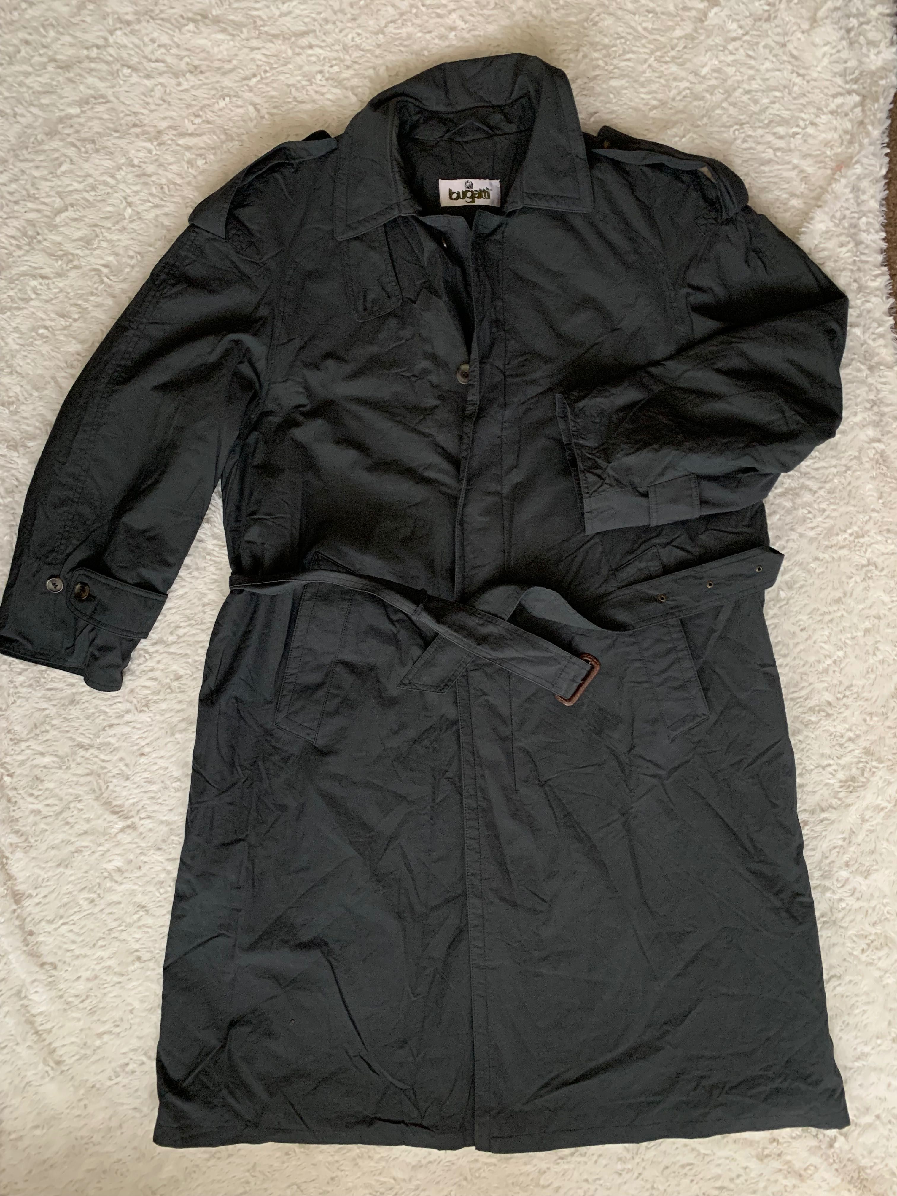 Bugatti - dlugi trencz unisex oversize