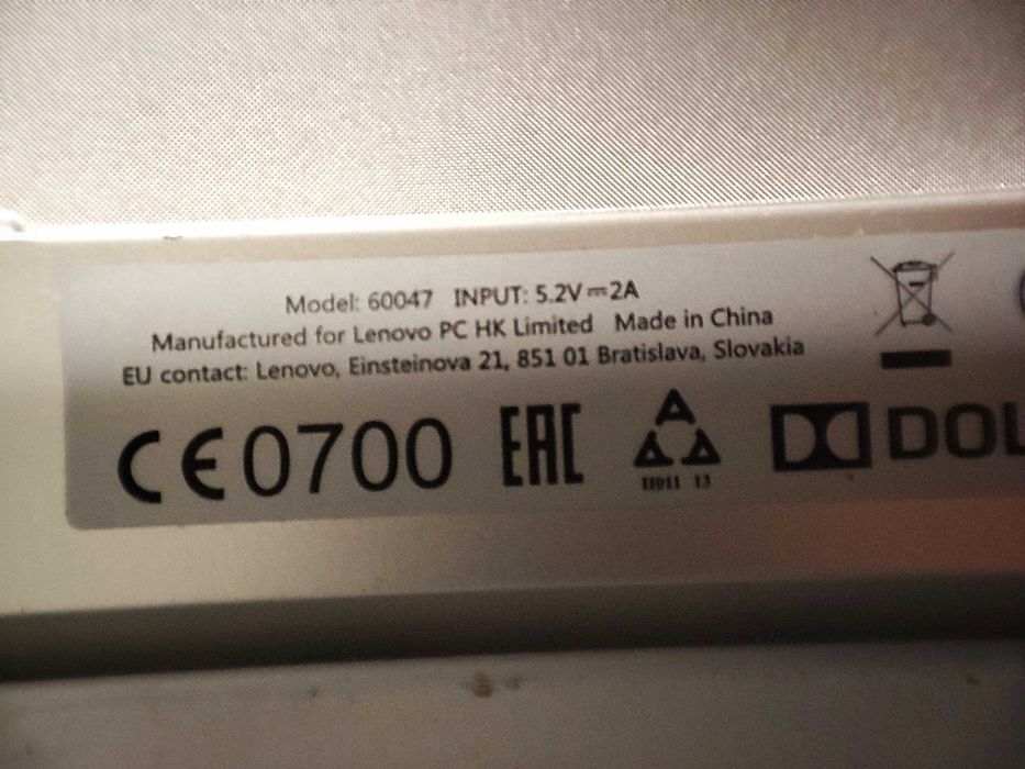 Планшет Lenovo Yoga Tablet 10" 3G (60047)