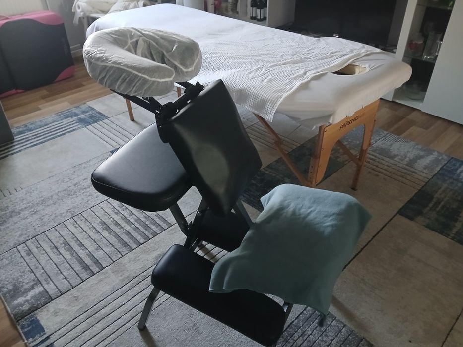 Masaż okolic barku i karku
