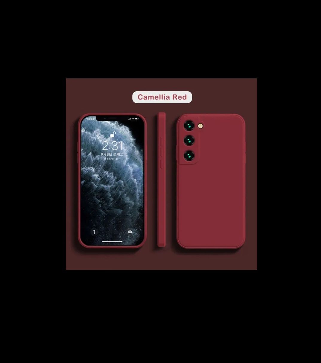 Samsung A52 захисне скло (2шт) та чохол