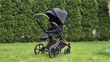 Piękny wózek Cybex Priam 2.0 spacerówka + gondola rose gold rosegold