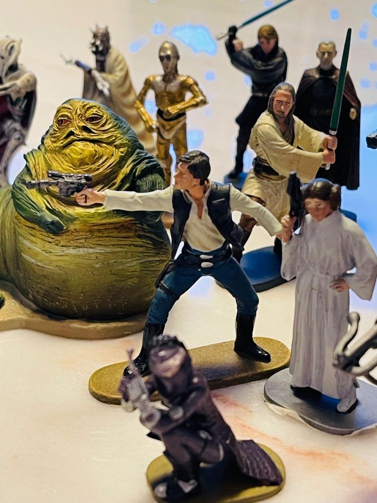Figurinos coleção Star Wars em metal - plomb coleção atlas de 2006