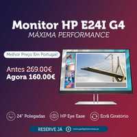 Monitor HP E24i G4 24" | Novo Lacrado | Melhor preço Em Portugal