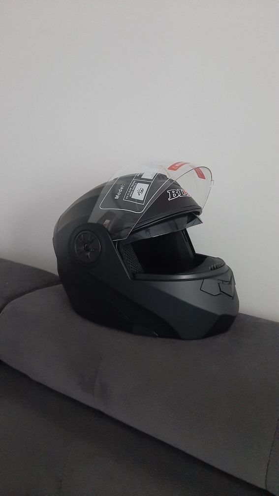 Super Kask BLD Nowy + rękawice Okazja!!!