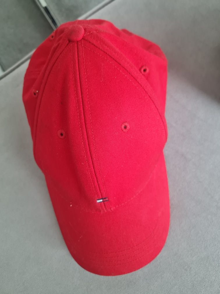 Czapka z Daszkiem Tommy Hilfiger Czerwona