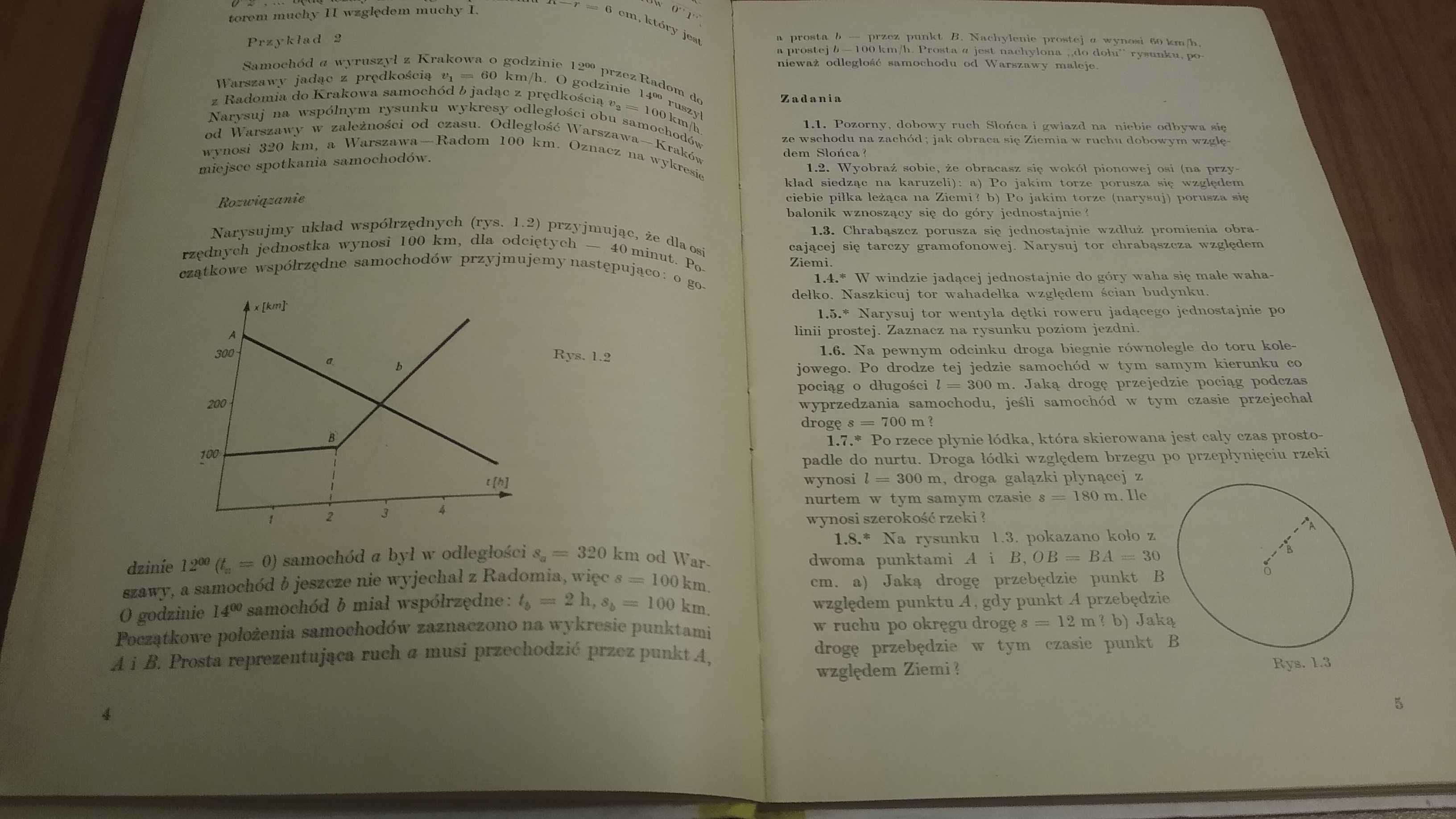 Zbiór zadań z fizyki dla klasy I 1 liceum  Bogdan Mendel Janusz Mendel