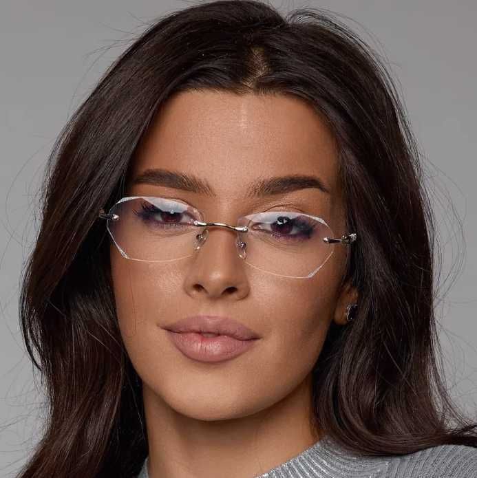 Жіночі безоправні окуляри для зору – легкі та зручні + Плюс код 205 C1