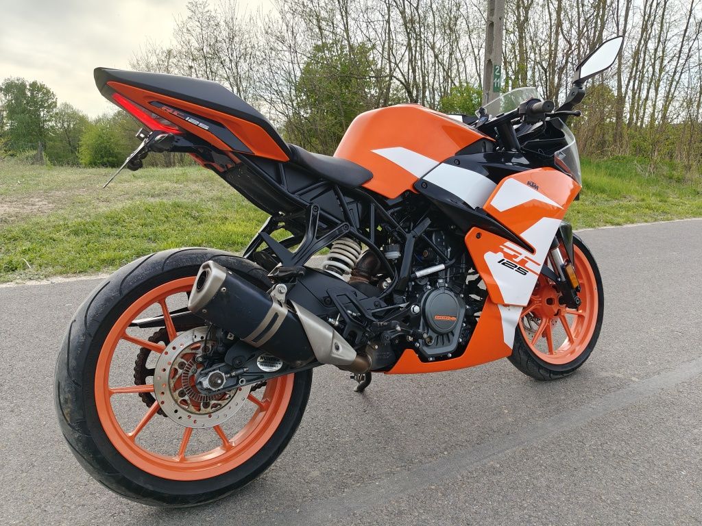 KTM 125 RC ABS  zadbany Niemcy 18r