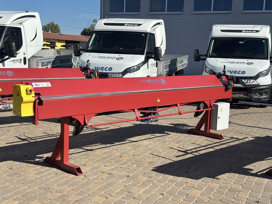 Giętarka elektryczna 3M- 3140/1/160 PRODMASZ zaginarka krawędziarka