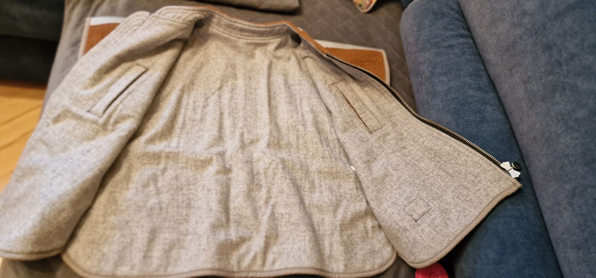 Ponczo Simple Wool