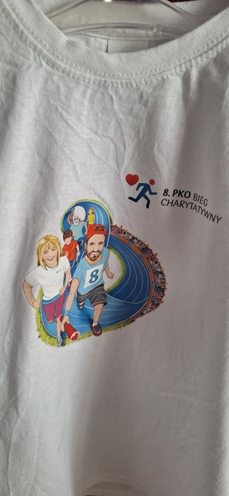 Koszulka z krótkim rękawem- wf,ćwiczenia,bieganie 128