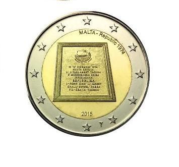 Malta moedas Comemorativas 2 euros ou 2,00 UNC