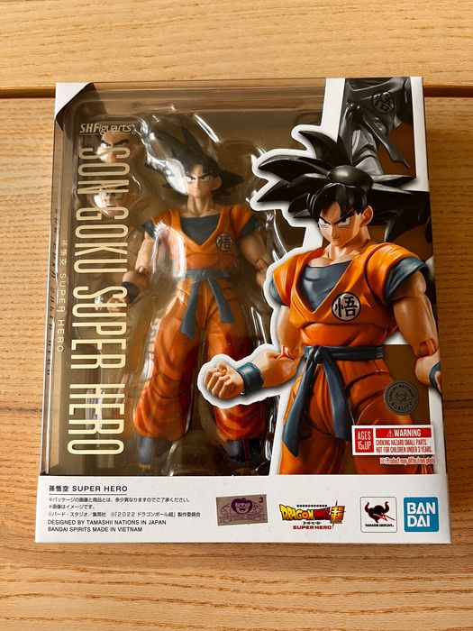 Figura S.H.Figuarts – Son Goku Super Hero (Dragon Ball Super)