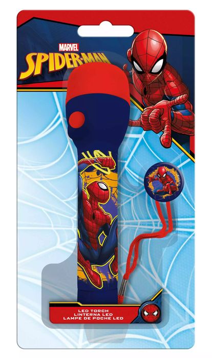 Latarka duża Spiderman SP50079. Kids Euroswan