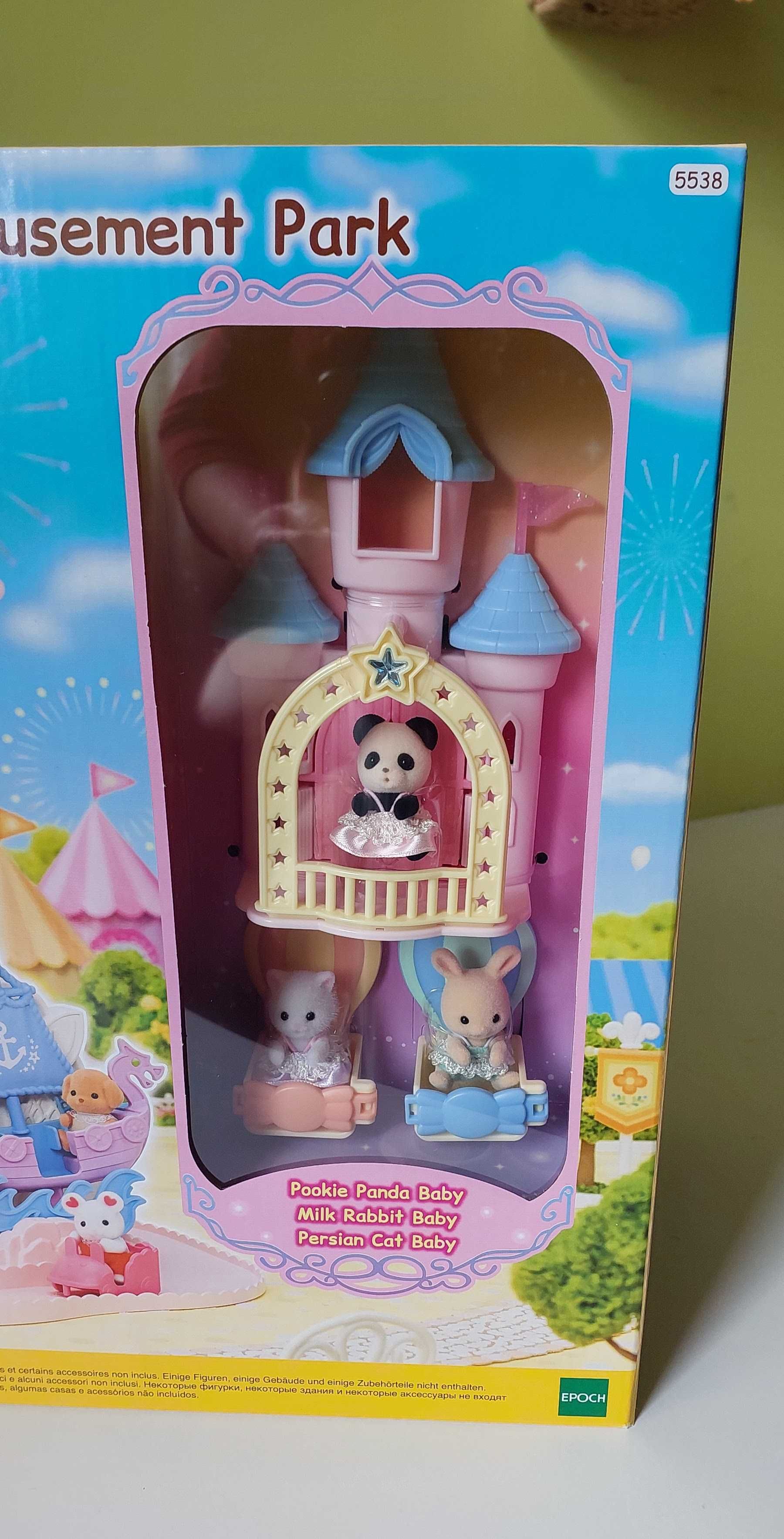 Sylvanian families Calico Critters Castle Amusement Park сильваніан