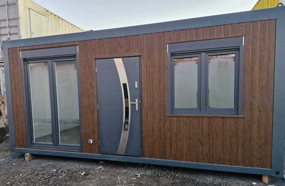 Kontener usługowy biurowy mieszkalny socjalny 6 x 2,5 x 2,8 m