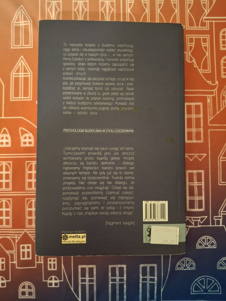 Zacznij tu gdzie jesteś  *Pema Cziedryn