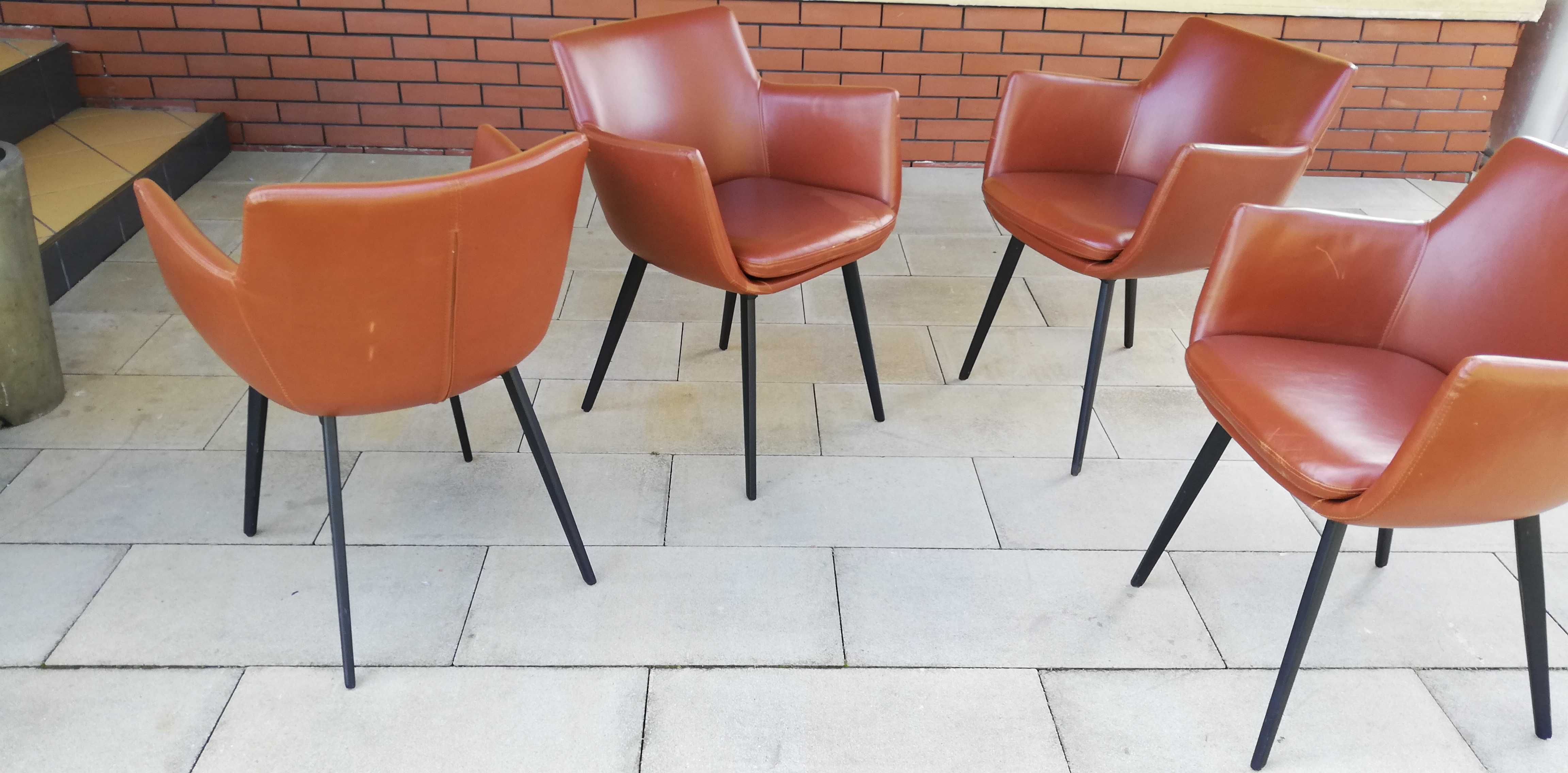 krzesła do stołu tapicerowane kubełki nowoczesne foteliki klubowe