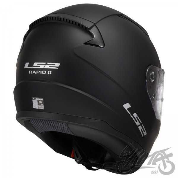KASK motocyklowy LS2 FF353 RAPID II czarny matowy rozmiar L