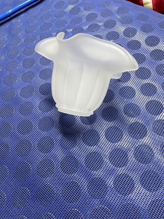 Tulipa antiga rm vidro fosco