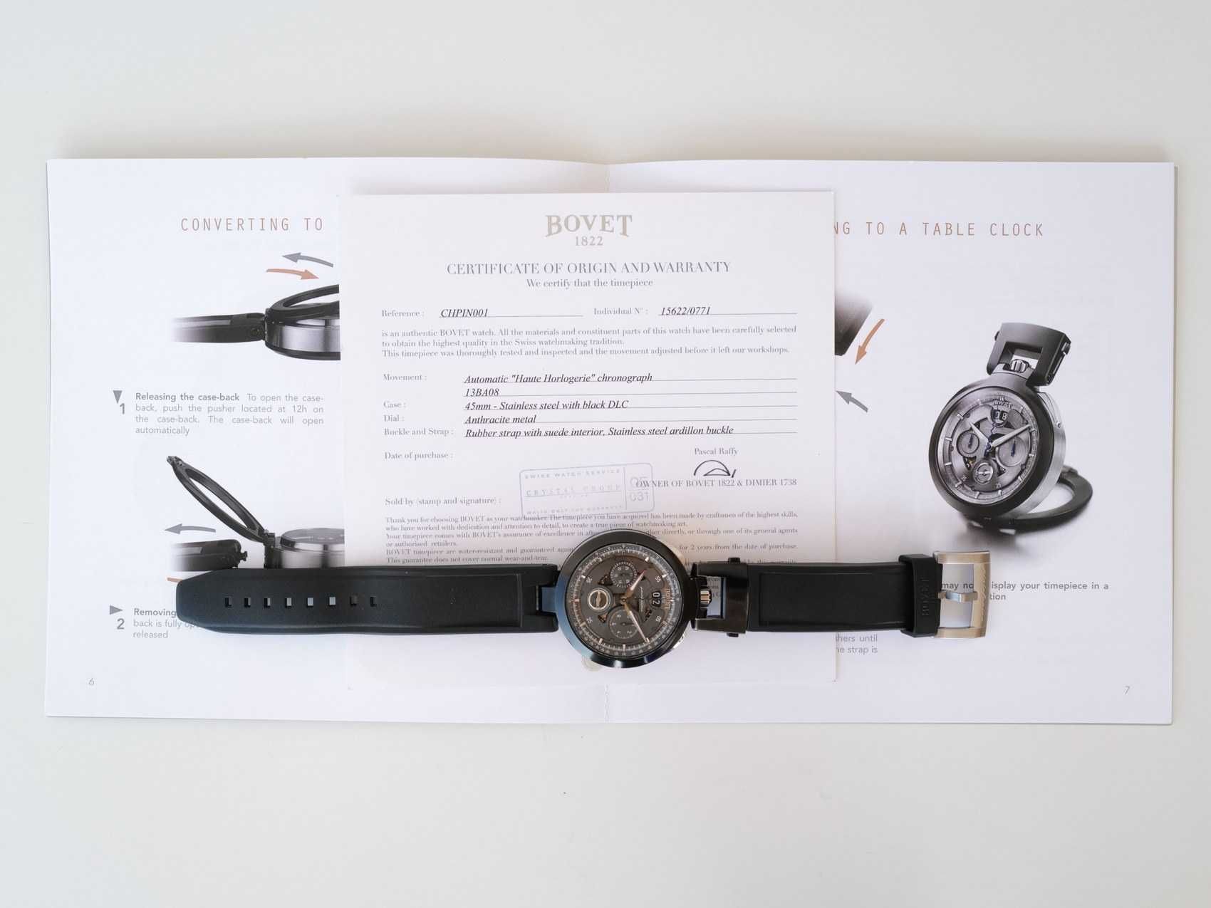 Bovet Cambiano Amadeo 45 Chronograph Cambiano Pininfarina